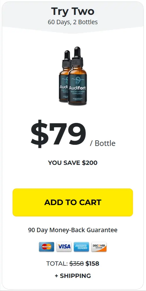 Audifort price 2 bottle