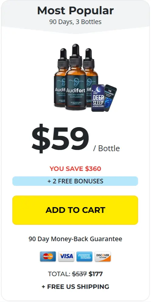 Audifort price 3 bottle